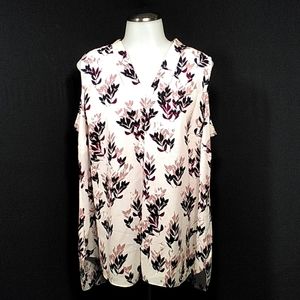 Vince Camuto sleeveless floral blouse